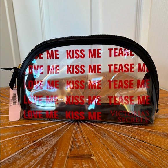 Victoria's Secret Handbags - NIP Victoria’s Secret Clear Makeup Bag